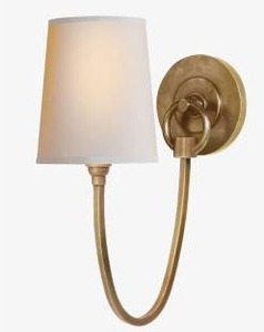 lot 15752 image: Reed Single Sconce Wall Light