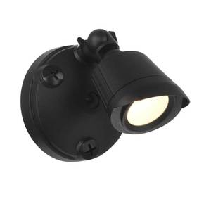 lot 15761 image: 6 Pack Of LED Single Flood Light in Black