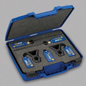 lot 15782 image: Yellow Jacket Temperatur Humidity Kit, Yellow Jacket AccuProbe IR Infrared Refrigerant Leak Detector, Yellow Jacket Titan Digital Manifold