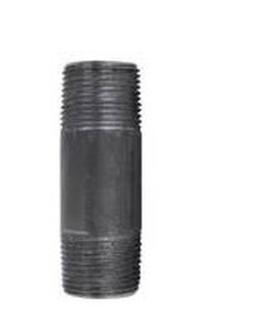 lot 15784 image: 3 Viega MegaPress 2-Inch Male Threaded Press Fitting with 2 Black Steel Nipple