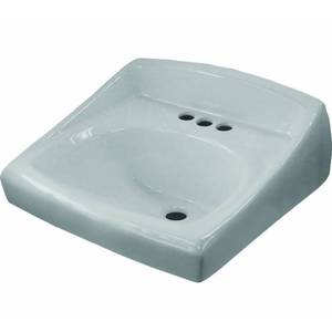 lot 15785 image: Sloan Regal Wall Hung Bathroom Sink