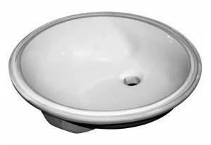 lot 15803 image: SLOAN 3873071 Ss3001-Stg Standard Undermount Sink, 19.5 Inch