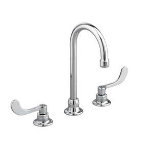 lot 15807 image: American Standard 6540.174 Monterrey Widespread Bathroom Faucet - Chrome, 4 Pack