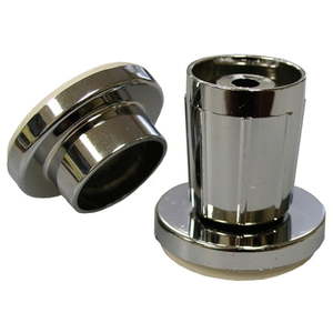 lot 67804 image: Lot Of Chrome Plated Plastic Jiffy Rod Flange PartNo S02150 JonesStephens