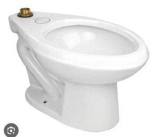 lot 67838 image: Efficiency Series By Sloan 1.28 GPM Toilet Base, ST2020-STG