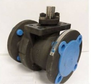 lot 67848 image: Industrial Flanged Ball Valve, May Differ From Stock Photo