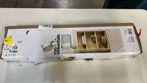 lot 2004 image: Room Essentials 3-Shelf Bookcase