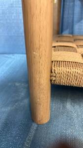 lot 2025 image: Groove Dowel Side Table.