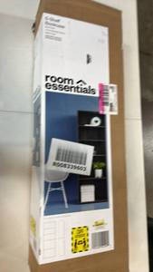 lot 2027 image: Room Essentials 5-Shelf Bookcase Storage Unit