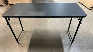 lot 2039 image: Cosco Folding Table with Adjustable Height