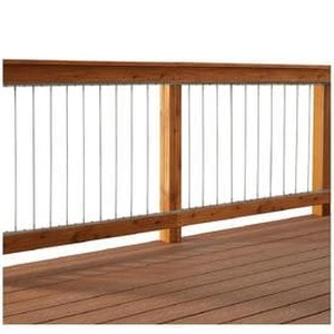 lot 18 image: DOLLE Insta-Rail 2.05-ft Stainless Steel Cable Rail Kit