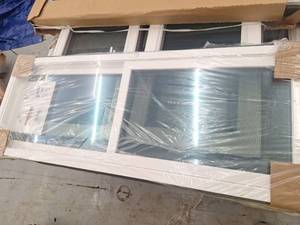lot 33 image: Double Hung Vinyl Window 23x61, White