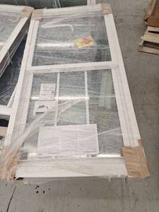 lot 37 image: Double Hung Vinyl Window 31 34 x 61 12, White