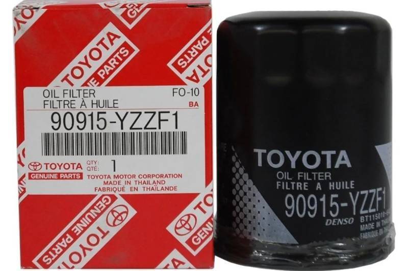 lot 46284 image: Genuine Toyota 90915-YZZF1 Oil Filter - Retail $9