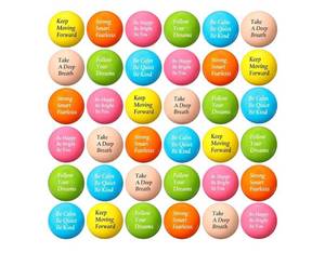 lot 46400 image: 60 Pcs Motivational Stress Balls Quotes Inspirational Funny Colorful Foam Balls Bulk Hand Exercise Stress Relief Gift for Office Small Anxiety Toys for Encouraging(Multi Colors, Classic) - Retail $22