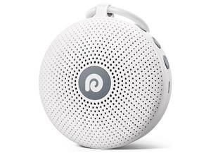 lot 46417 image: Portable Noise Machine for Baby Adult, Features Powerful Battery, 21 Soothing Sound, Noise Canceling for Office & Sleeping, Sound Therapy for Home, Travel, Registry Gift, Classic White - Retail $20
