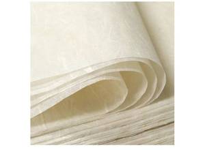 lot 46433 image: 50100 Sheets FIVEIZERO A4 Mulberry Paper Sheets Natural Fiber Rice Papers,8.3x11.7in Natural Decoupage Tissue Paper for Writing Painting, Decorative &Card Making Papers DIY Craft - Retail $9