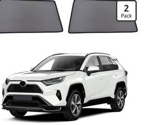 lot 46524 image: Car Window Shades for 2019-2024 RAV4 Accessories - Rear Side Window Shade for Baby, Breathable Mesh Car Privacy Window Covers, UV Protection and Heat Insulation for Road Trips, Napping, Camping 1 SHADE ONLY - Retail $19