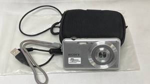 lot 51 image: Sony Cyber-shot DSC-W710 16.1MP Digital Camera with Case and USB Cable