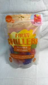 lot 60 image: Evriholder Fruit Chillers Reusable Ice Cubes
