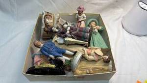 lot 63 image: Homco Denim Days Porcelain Figurine Collection