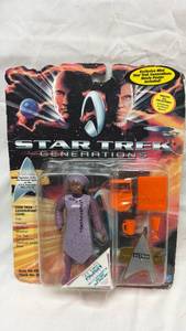 lot 74 image: Star Trek Generations Guinan Action Figure by Playmates