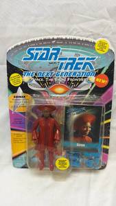 lot 75 image: Star Trek The Next Generation Guinan Action Figure by Playmates