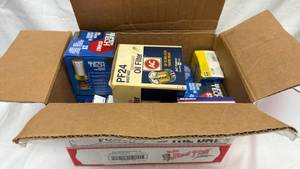 lot 97 image: Mixed Lot of Auto Maintenance Parts - Oil Filters, Spark Plugs & More