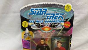 lot 119 image: Star Trek The Next Generation Cadet Wesley Crusher Action Figure by Playmates