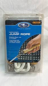 lot 141 image: Athletic Works Lightweight Jump Rope 9 Foot