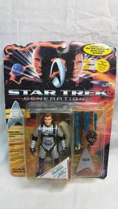 lot 163 image: Star Trek Generations Captain James T. Kirk in Space Suit Action Figure by Playmates