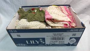 lot 167 image: Handmade Crochet and Lace Textile Collection