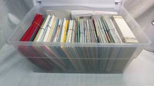 lot 171 image: Large Lot of Assorted Greeting Cards with Envelopes