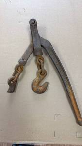 lot 188 image: S.C. Stacy Tiffin Ohio Load Binder with Chain and Hook