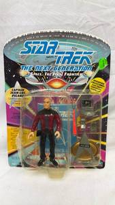 lot 198 image: Star Trek The Next Generation Captain Jean-Luc Picard Action Figure