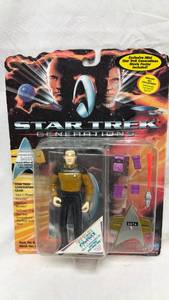 lot 209 image: Star Trek Generations Lieutenant Commander Data Action Figure by Playmates
