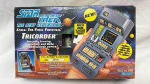 lot 212 image: Star Trek The Next Generation Tricorder Collectors Edition by Playmates
