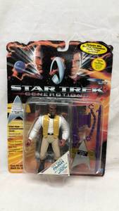 lot 227 image: Star Trek Generations Lieutenant Commander Worf 19th Century Outfit Action Figure