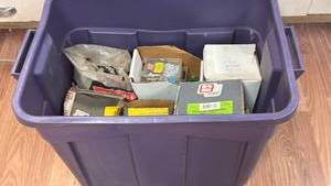 lot 19 image: Huge Tub of Mixed Hardware Fasteners
