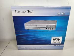 lot 91 image: HarmonTec DV-102 Compact Progressive Scan DVD Player