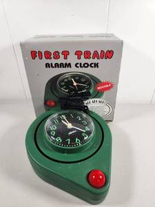 lot 108 image: Xonex First Train Alarm Clock with Box