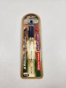 lot 152 image: The Original Quasar Light-Up Pen Medium Black Ink Model QP-1B