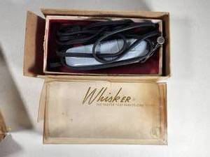 lot 166 image: Whisker Electric Shaver Model G with Original Box