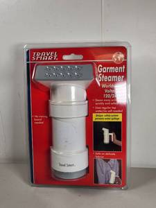 lot 169 image: Travel Smart Garment Steamer TSM-62GS Dual Voltage 120240V