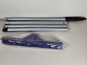 lot 179 image: Extendable Aluminum Broom with Rubber Bristle Head