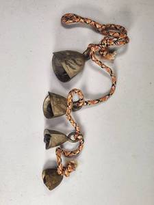 lot 188 image: Brass Engraved Bell String Set of 4