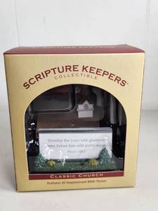 lot 198 image: Scripture Keepers Collectible Classic Church by Zondervan
