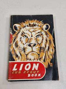 lot 202 image: 1948 Lion Cub Scout Book BSA
