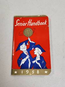 lot 205 image: 1958 Senior Handbook - Brown-Mackie School of Business Salina Kansas