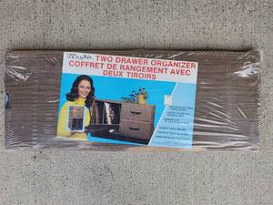 lot 210 image: Action Home Fair Two Drawer Organizer